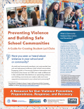 Preventing Violence and Building Safe School Communities A Guide for Creating Student-Led Clubs