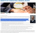 Benefits of Conducting a Biennial Review