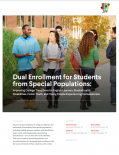 Dual Enrollment for Students from Special Populations