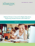 Cover image of the Helping Women to Succeed in Higher Education: Supporting Student-Parents with Child Care resource 