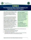 How Schools Can Start a Human Trafficking and Exploitation Prevention Program