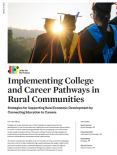 Implementing College and Career Pathways in Rural Communities