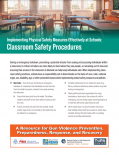 Physical Safety Measures: Classroom Safety Procedures