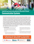 Physical Safety Measures: Communication Systems