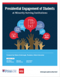 Cover image of the Presidential Engagement of Students at Minority Serving Institutions resource