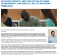 Recovery Identity and Supporting Student Development Through Collegiate Recovery Programs