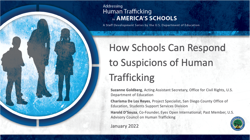 How Schools Can Respond to Suspicions of Human Trafficking 