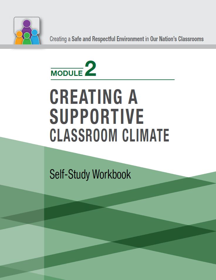 cover page of the classroom bullying self-study module 2